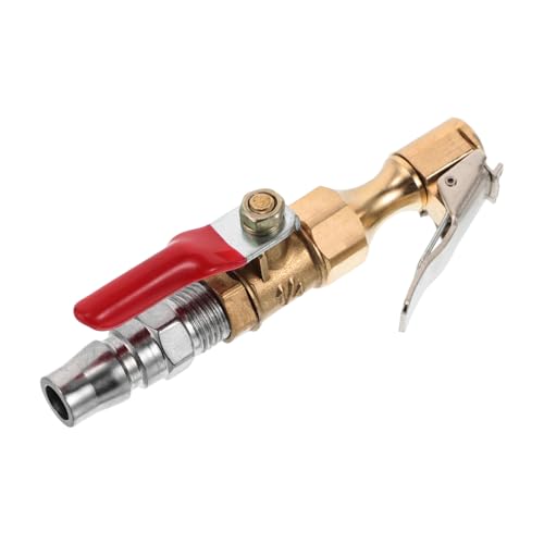 SOESFOUFU Sturdy Metal Locking Air Chuck for Tire Inflator Quick Car Truck Tractor Efficient Tire Maintenance