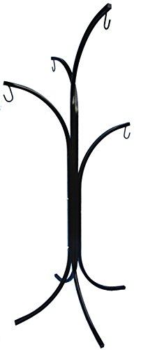 Basket Tree 4-arm 66.5" Tall Black