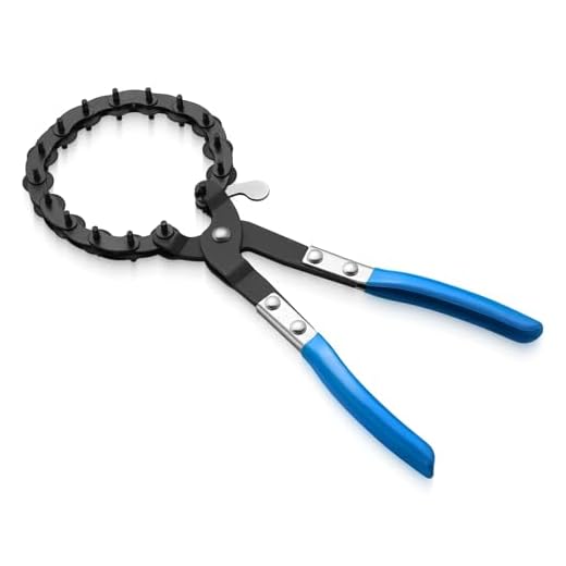 DASBET Exhaust Pipe Cutter Tool with 15 Blades, Universal Tailpipe Cutter 3/4-Inch to 3-Inch Exhaust and Tailpipe Cutter Chain Muffler Pipe Cutter for PVC Copper Tube Tail Pipe Cutter Tool