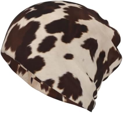 (Brown Cowhide) Multi-Functional Convertible Brimless Hat for Daily Outdoor Travel Use image 4