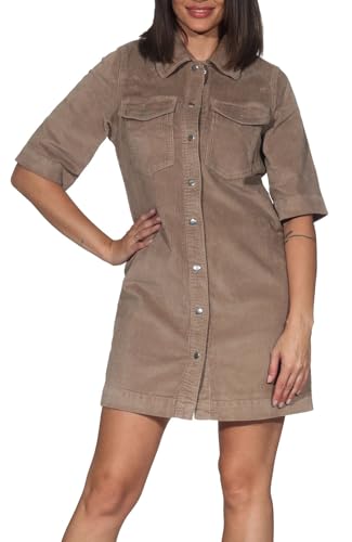 VERO MODA Vmfenja 2/4 Short Corduroy Dress Noos