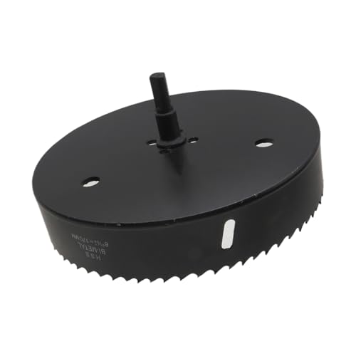 Image of 6-45 /64 inch /170mm Hole Saw BI -Metal Hole Drilling Cutter for Cutting in Wood Thin Metal and Plastic