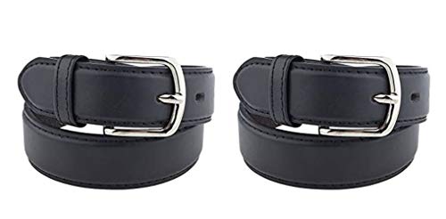 V5 2 Pack Kids Leather Belt - Available from Small to XLarge by M.H.I.