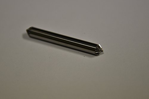 Punta de molino doble corte carburo 1/4" x 1/8" miniatura 1