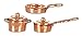 Produktbild Melody Jane Puppenhaus 1:24 Miniatur Küchen Zubehör Kupfer Pfanne Kochtopf Set