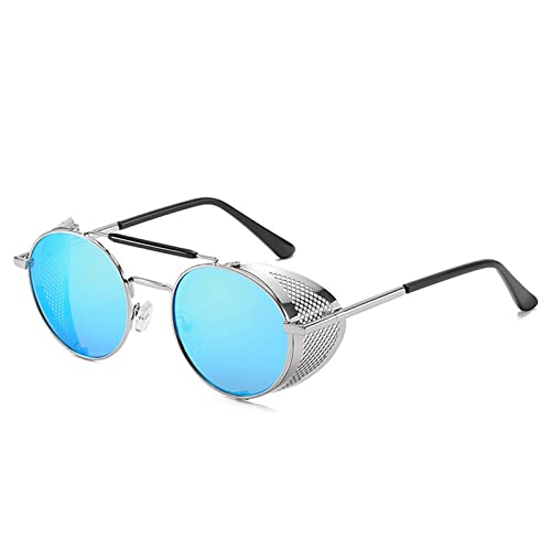 Metal Round Frame Women Sunglasses Outdoor Vacation Men Commuter Sun Glasses
