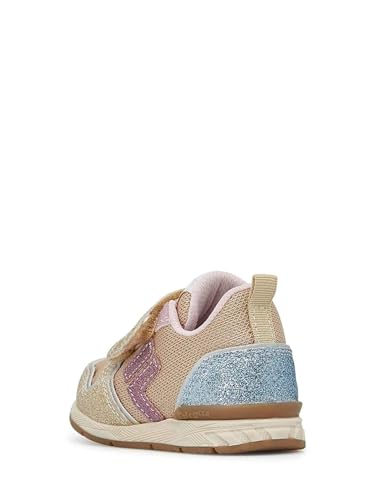 Baskets Falcotto à scratchs dorées pour maintenir les pieds fragiles de bébé - 4