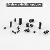 200 Stück M2x4 Madenschrauben mit Inbusschlüssel – Ansicht 3