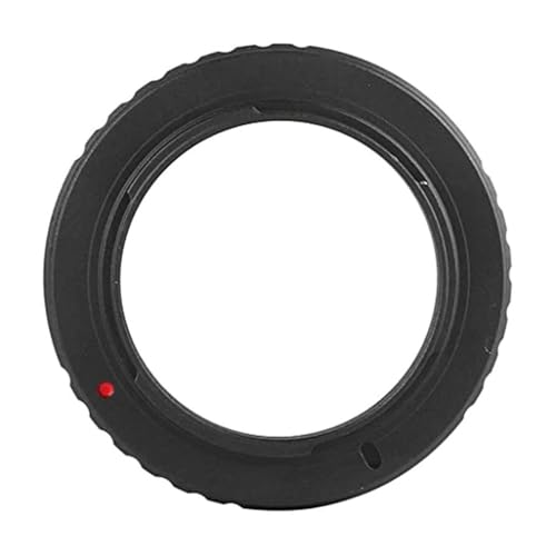 Anillo adaptador T2 M48 para fijar cámara DSLR a telescopio y eliminar fotos borrosas