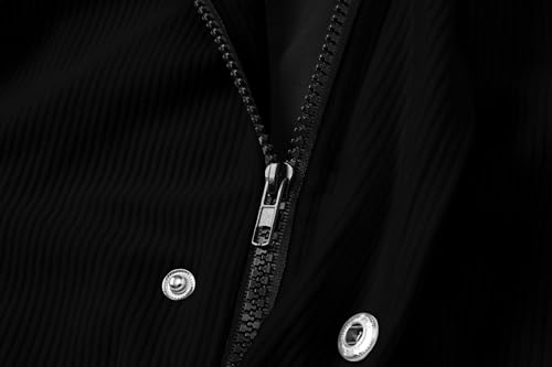 SANGTREE Men's Casual Corduroy Jacket Lightweight Zip Up Vintage Jacket Outerwear4