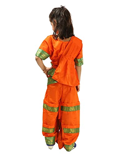 Image of Bharatnatyam readymade Dance dress for Girls and Women