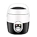 ZHANGLINER Fornello di Riso Elettrico Antiaderente Multi Fornello Mini Fornello Elettrico a Vapore e Pentola Multicooker con Pentola di Riso Antiaderente Rimovibile