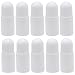 JETEHO 10Pcs Empty Roll-on Bottle Recyclable Anti-perspirant Roller Bottles Refillable Deodorant Container with Roller Ball (50mL)
