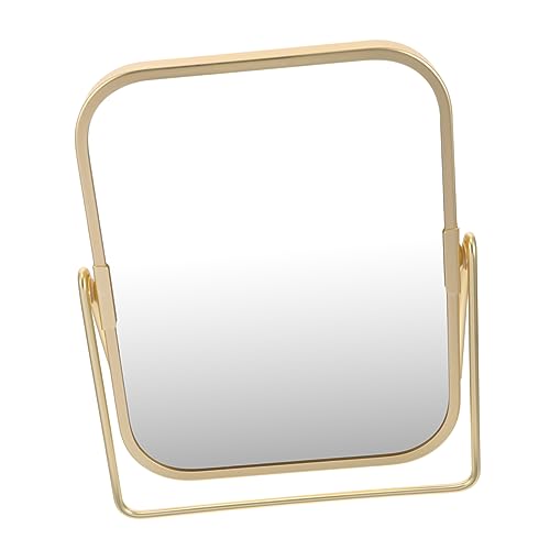 Espejo de maquillaje doble cara con soporte metálico VALICLUD