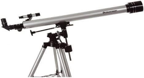 Celestron - Powerseeker 60Eq Telescope - Manual German Equatorial Telescope For Beginners - Compact And Portable - Bonus Astronomy Software Package - 60Mm Aperture #TOP29