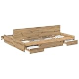【Assemblage facile】 L'assemblage se fait facilement avec deux personnes et des outils de base comme un tournevis et un marteau. Livré en une seule unité, ce cadre de lit rend le montage simple et sans tracas. Avec des instructions claires, tu transformes ta chambre sans te compliquer la vie. Son installation fluide rehausse l’expérience utilisateur tout en mixant forme, fonction et style moderne.