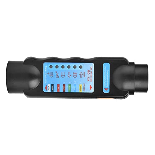 Honiwu Trailer Light Tester, 7 Pin Trailer Plug Tester, Trailer Wiring Tester, 7 Way 12V Trailer Socket, Diagnostic Tools for Caravan RV Recreational Vehicle Truck - Image 8
