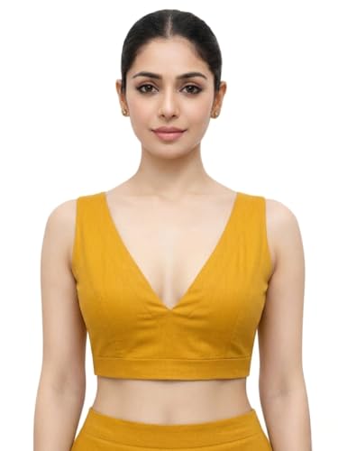 Image of Thevasa Women's Divine Depth Sleeveless Blouse