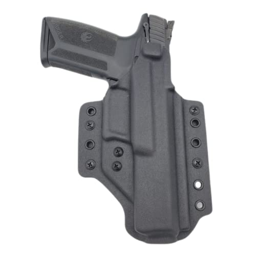 Kydex Holster fits: Ruger-57 OWB Left & Right Handed JEDBURGH RMR Supp. Sights (Black)