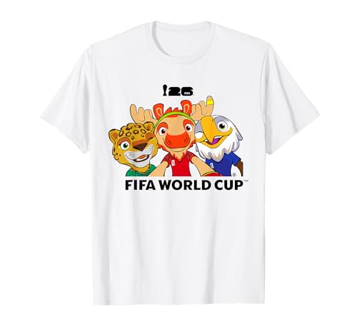 FIFA World CUP26 Host Country Mascots Group T-Shirt
