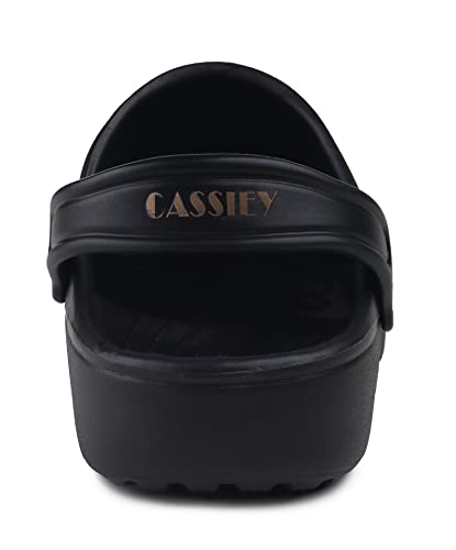 Image of CASSIEY Fashionable Comfortable Lightweight Platform Heels Clogs Slipper for Women's