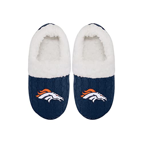 Image of FOCO Womens NFL Team Color Moccasin Slippers