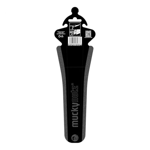 マッキーナッツ(Mucky Nutz) 自転車用 リアフェンダー ブラック反射素材 ストラップ無しでワンタッチ取付 ROAD BUTT FENDER 【国内正規品】