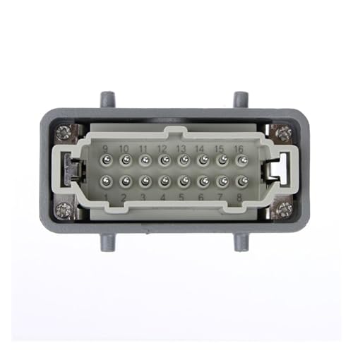 Conector pesado H16B-HE-016-1 con 16 pines Top line miniatura 5