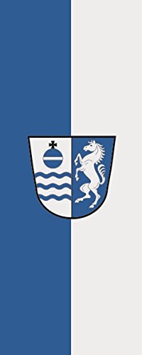 Drapeau Friedrichshall 120x300 cm portrait de qualité supérieure pour mât de mairie