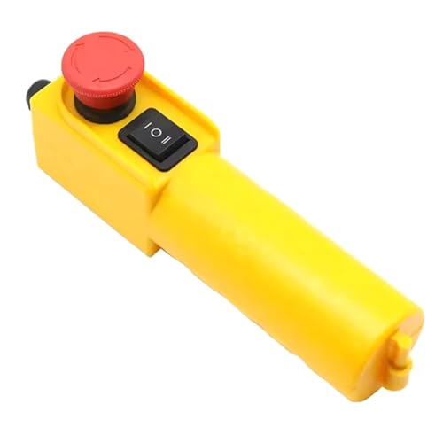 Controlador de grúa COP-61DRH con botón de parada de emergencia tipo seta 1 unidad 5