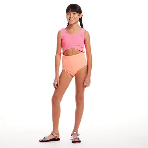 Pink One-Piece Swimsuit for Kids (7-16) by Andy & Evan3