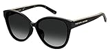marc jacobs occhiali da sole donna rosa Non Polarizzato Marc Jacobs Marc 452/F/S, Occhiali Donna, Black, 61