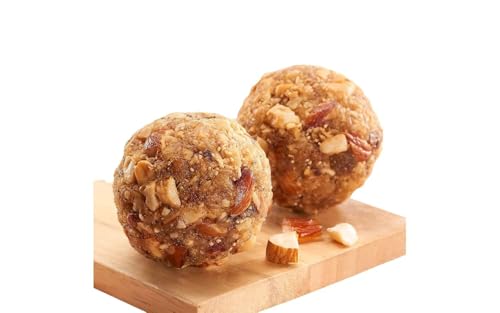 Image of WOW Laddus Combo Pack - Dry Fruit Supreme 12 Pc & Quart 4 Pc