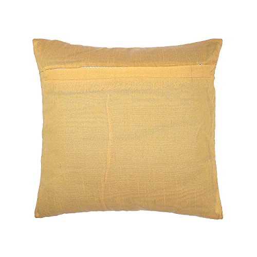 Image of STITCHNEST Digital Printed Poly Cotton Cushion Cover for Home Decor Set of 1 (16 x 16 Inches)
