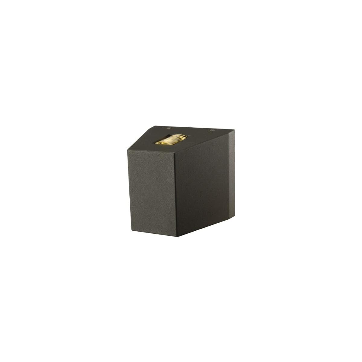 SLV Applique en saillie OUT-BEAM/Éclairage pour murs, allées, entrées, spot LED d'extérieur, lampe de jardin/IP44 3000K 18W 740 50lm anthracite 80 degrés 15,8 x 15 x 15 cm