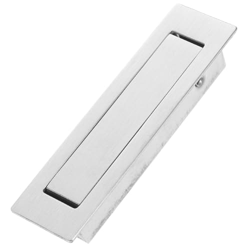 HAMPPLIES ステンレス製埋め込み式キャビネットハンドル 隠し扉プル 収納家具用省スペースデザイン 耐久性と高硬 さりげないインテリアに