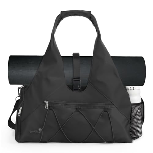 SIVENKE Sporttasche für Damen Yogatasche mit Schuhfach &...