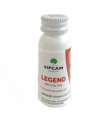 Insecticida TOTAL Legend 10ml, insecticida por contacto e ingestion para todo tipo de cultivos(Deltametrin 2,5% p/v, 25g/l)   Sipcam