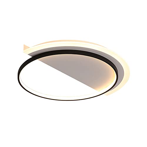 Design circulaire créatif pour ce plafonnier acrylique haut de gamme