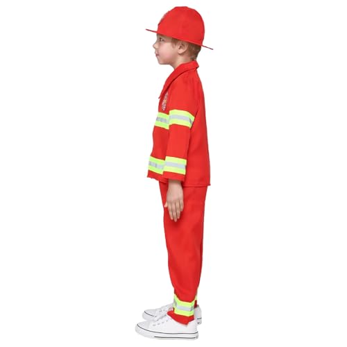 Disfraz de Bombero Infantil para Niños y Niñas miniatura 2