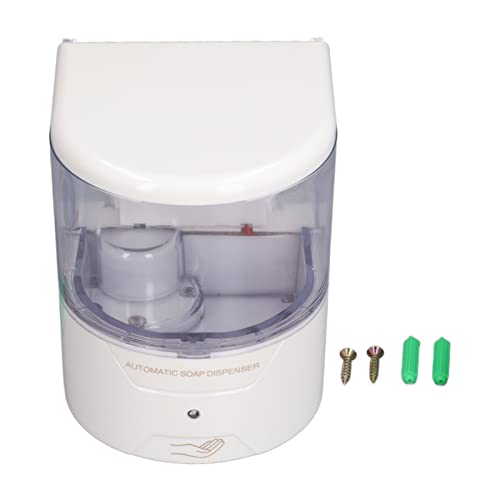 Dispensador de jabón automático sin Contacto, 600 ml, plástico ABS, Sensor sin Contacto montado en la Pared, para el hogar, Oficina, Escuela, Hotel, baño, contenedor de jabón