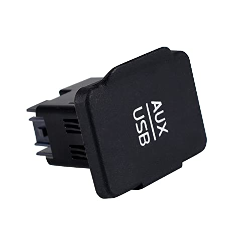 Culmkari 28023-9Kf1A Black Aux Port Usb Jack Auxiliary Audio Adapter Input Fits For 2015-2019 Altima Sentra Versa 280239Kf1A #TOP21