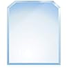 bijon® vonkenbeschermingsplaat met facetgeslepen | glasplaat kachel | schoorsteenbescherming met ESG-veiligheidsglas | open haard accessoires | open haard glasplaat | zeshoek 120 x 100 cm | 6 mm