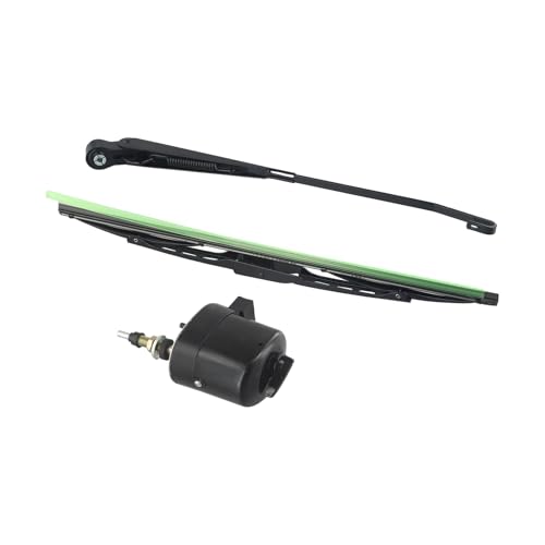 Moteur d'essuie-glace 12V avec balai 105° pour remplacer un moteur en panne sur tracteur