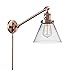 Innovations 237-AC-G42 1 Light Swing Arm, Antique Copper