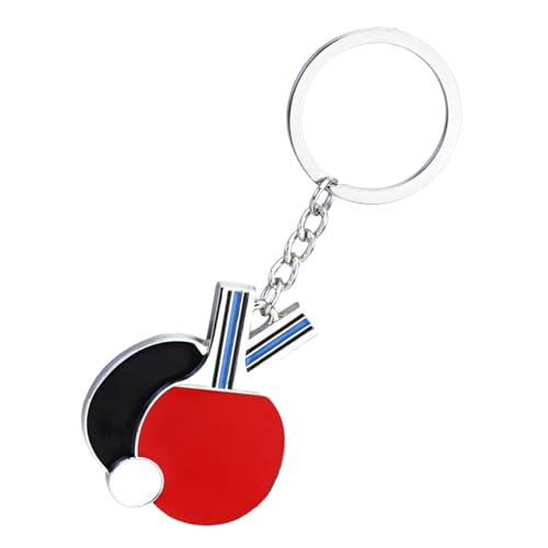 Tischtennisschläger KeyychaNn - Paris Games Tischtennis | Sport-Ornament Anhänger Wear-Resistant Pong Racquet Bat Keyychain | Kleine Giffts Anhänger - Stylisches Accessoire für Liebhaber Freund Tischtennisschläger KeyychaNn - Paris Games Tischtennis | Sport-Ornament Anhänger Wear-Resistant Pong Racquet Bat Keyychain | Kleine Giffts Anhänger - Stylisches Accessoire für Liebhaber Freund
