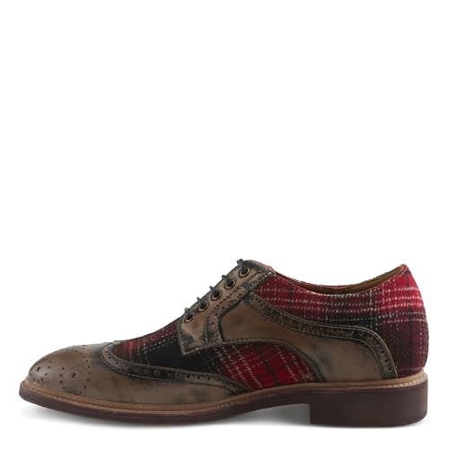 Spring Step L'Artiste Men's Thavo-Plaid Oxford Shoes Shoes3