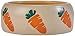 Nobby Keramik Futtertrog Carrot, beige/orange,500 ml,1 Stück