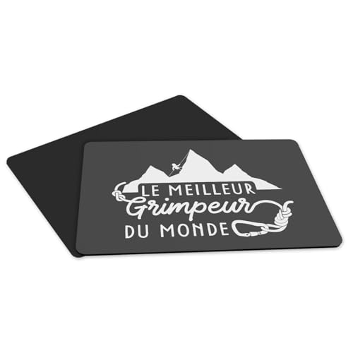 Sets de table escalade grand format antidérapants avec caoutchouc noir