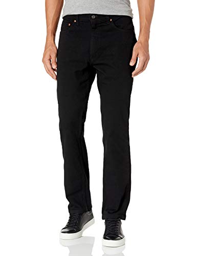 Lee Men's Premium Select Classic Fit Straight Leg Jean, Double Black, 38W x 32L
